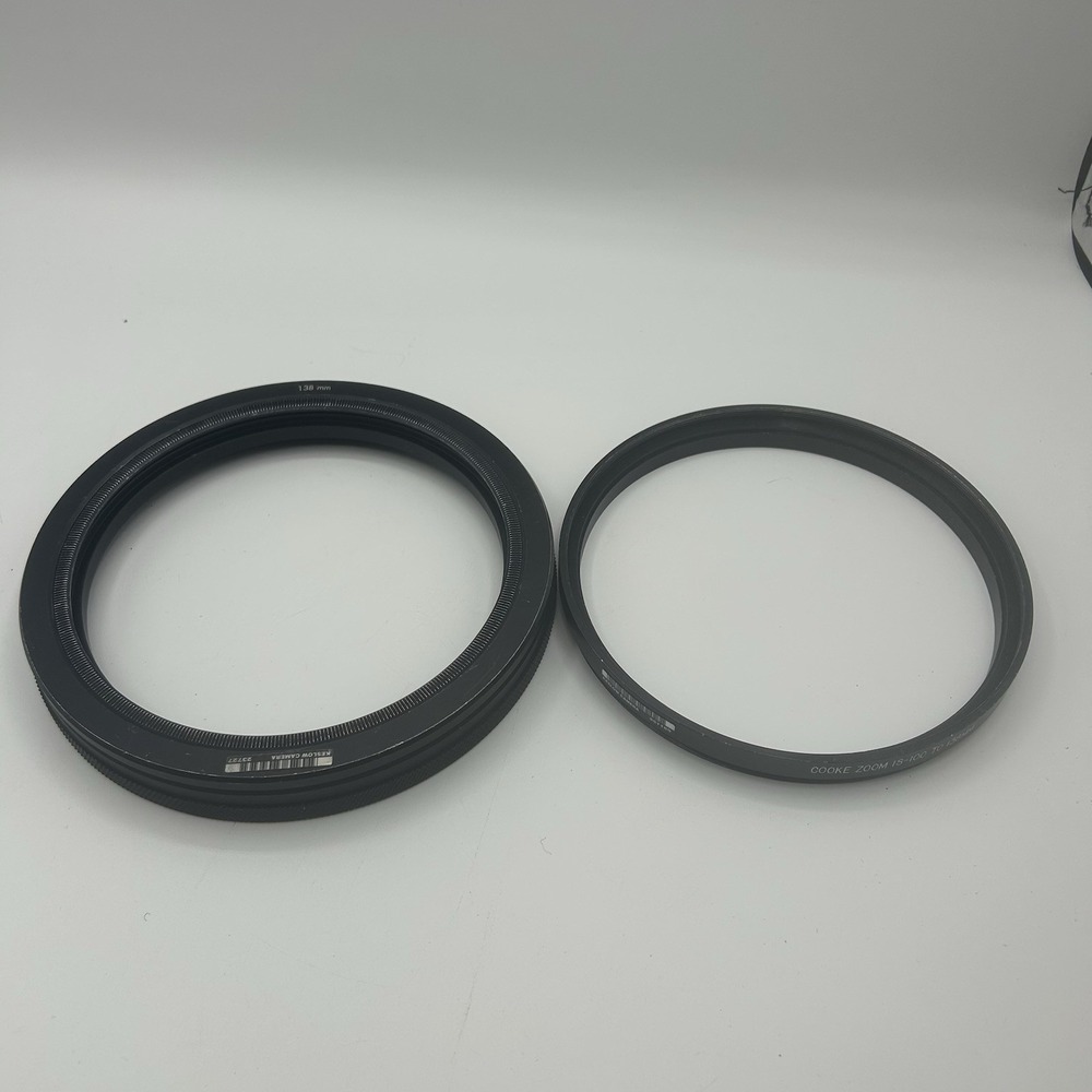 Cooke 18-100mm Cinema Lens Accessory Kit: 138mm Geared Filter Ring + 150mm Adapt
